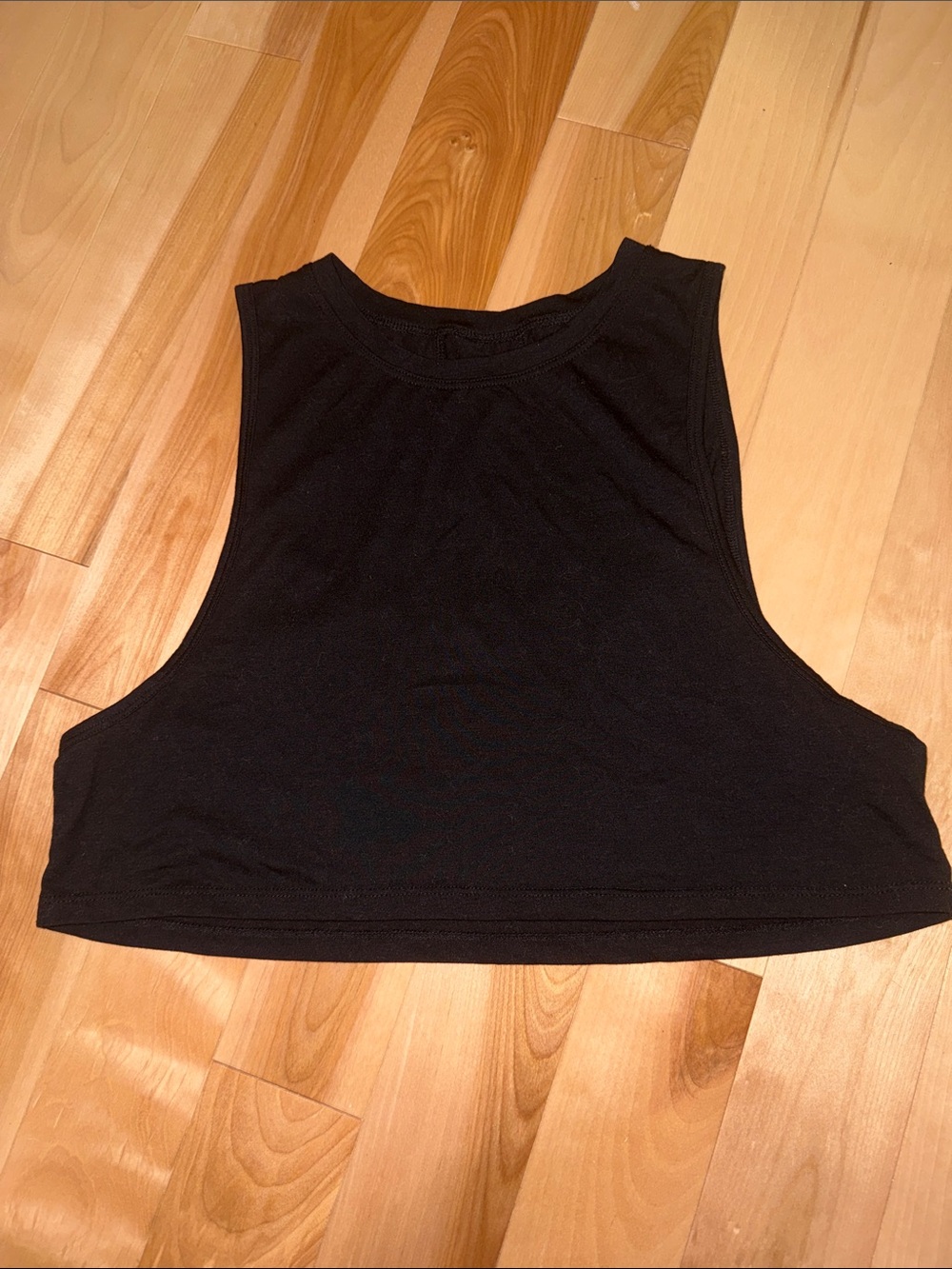 Black Gaiam Cropped Tank Top - Women S